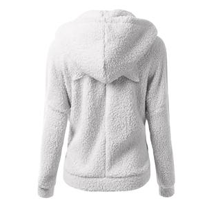 เสื้อฮู้ดมีซิปสำหรับผู้หญิง, เสื้อมีฮู้ดมีซิปสำหรับผู้หญิงน้ำหนักเบาไซส์ใหญ่พิเศษระบายอากาศได้ดีสวมใส่สบาย - Product Image 2