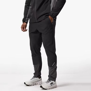 ชุดวอร์มกีฬาสำหรับผู้ชายเสื้อแจ็กเก็ตมีฮู้ดแบบซิปบล็อกสีชุดกีฬาผ้าโพลีเอสเตอร์ระบายอากาศได้น้ำหนักเบา - Product Image 6