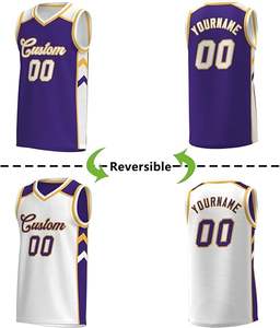 Uniforme de baloncesto sublimado personalizado conjunto 2025 ropa deportiva para hombres equipos juveniles OEM Proveedor de Ropa atlética - Product Image 3