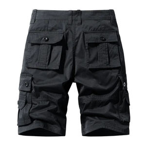 Shorts cargo personnalisés en gros, 100% coton, couleur unie, shorts de mode haut de gamme, fabricant OEM - Product Image 2