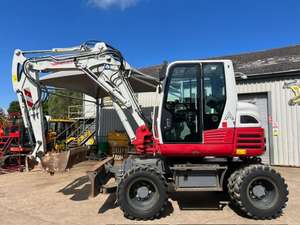 Excavatrice sur pneus Takeuchi TB295W 2018 avec hydraulique Bosch Rexroth, moteur Deutz, haute efficacité - Product Image 2