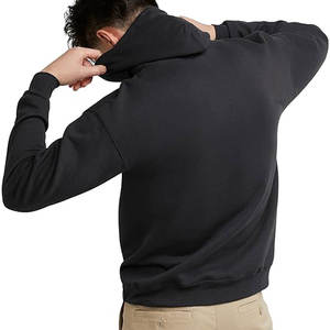 Sudaderas Extra Grandes de Algodón de Alta Calidad, Unisex, Felpa Gruesa, Hombros Caídos, Lisas, Personalizables para Hombre, 100% Algodón - Product Image 2