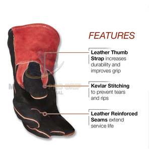 Gants de soudage TIG MIG confortables et résistants, offrant une protection robuste - Product Image 3