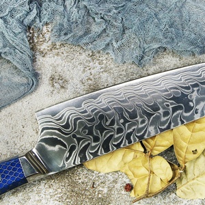 มีดทำครัวเหล็กดามัสกัสแบบกำหนดเองมีดเชฟสำหรับใช้ในครัว - Product Image 5