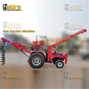 Machine d'érection de poteaux robustes Chargeur arrière Déchargement agricole Fabriqué fourni Composants à noyau engagé Pompe Boîte de vitesses - Product Image 6