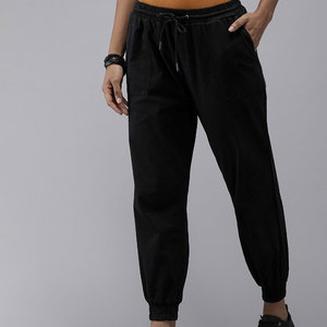Trousers Top Trendy Article Fresh Womens <b>Pants</b> Pure Cotton Material Customized Logo Printed Solid Color Women Jogging - Product Image 2