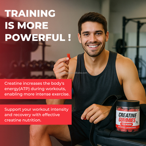 Suplemento de Pre-Entrenamiento de Marca Privada Gomitas de Monohidrato de Creatina para Resistencia Recuperación y Crecimiento Muscular para Hombres y Mujeres - Product Image 4