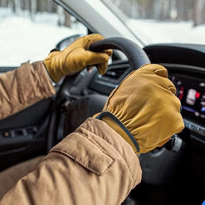 Heavy-Duty <b>Rigger</b> Industrial Heat Resistant Cowhide Leather Tig Leather Welding <b>Gloves</b> - Product Image 6