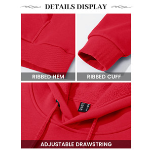 2025 Wholesale Customize Designs <b>Hoodies</b> Men Custom Logo Men's <b>Soft</b> Winter Luxury Fabric Knit Customized Pullover Men's <b>Hoodies</b> - Product Image 4