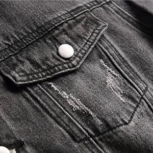 Vestes en jean respirantes pour hommes, grandes tailles, fabriquées au Pakistan - Product Image 4