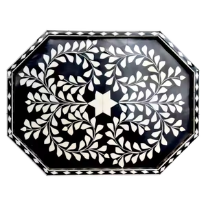 Lujosa bandeja para servir con Incrustaciones de nácar, bandeja hecha a mano, lo mejor para uso alimentario, almacenamiento de cocina y estilo doméstico, bandeja de alta calidad - Product Image 5