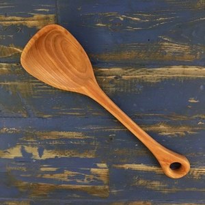 Juego de Cubiertos para Ensalada de Madera Maciza Ecológica con Cuchara y Tenedor, Apto para Lavavajillas, Hecho en India - Product Image 6