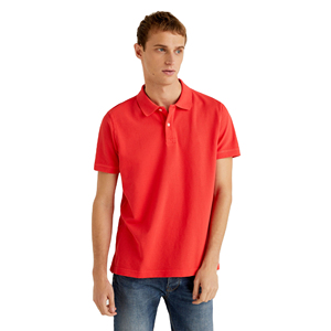 Golf personnalisé pour hommes en gros direct d'usine pour T-shirts polo Jersey respirant manches courtes en coton avec motif imprimé - Product Image 1
