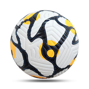 Pelota de entrenamiento con agarre duradero de cuero PU para deportes al aire libre, tamaño 5, pelota de juego de práctica profesional - Product Image 5