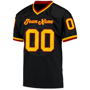 Ensemble de maillot et pantalon de football américain unisexe, style personnalisé pour le sport, haute qualité, séchage rapide, respirant, grande taille, motif numéro - Product Image 3