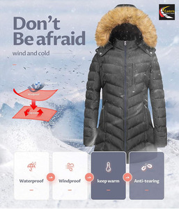 Chaqueta de talla grande para mujer, chaqueta acolchada, abrigo de invierno para mujer, abrigos de invierno para mujer, ropa cálida de moda, chaquetas para mujer - Product Image 4