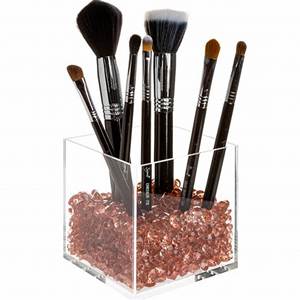 Acrylic Cosmetic <b>Brush</b> <b>Holder</b>: Keep Your Beauty Tools Neat and Accessible While Enhancing Your Vanity Aesthetic - Product Image 2