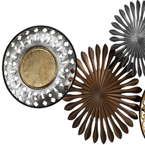 Arts muraux en métal galvanisé OEM ODM Personnalisé Fait à la main Artisanat et paysage Vente en gros Cadre d'art mural pour la maison - Product Image 2