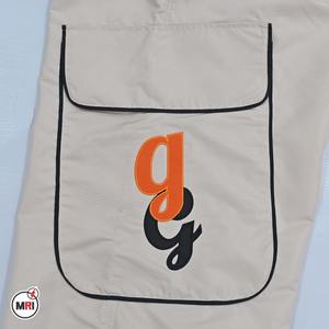 กางเกงวอร์มทรงถุงผ้าโพลีเอสเตอร์สำหรับผู้ชายกางเกงวอร์มทรงหลวมแนววินเทจกว้างน้ำหนักเบาโลโก้ตามสั่ง - Product Image 5