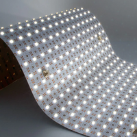 Feuille de rétroéclairage LED flexible SMD2835 professionnelle haute luminosité pour comptoirs de cuisine en marbre, murs décoratifs en onyx et pierres personnalisées