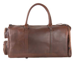 Sac de voyage en cuir véritable Sac de voyage fait à la main Weekend Men's Bag For Men's - Product Image 6
