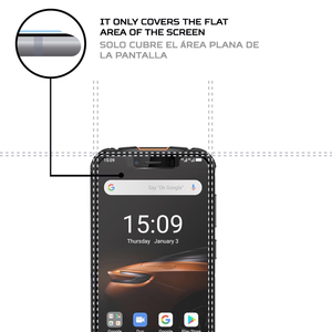 ฟิล์มกันรอยหน้าจอ ANTISHOCK สำหรับอูเลโฟน อาร์เมอร์ 5s ฟิล์มป้องกันโทรศัพท์มือถือคุณภาพพรีเมี่ยมทนทาน - Product Image 4