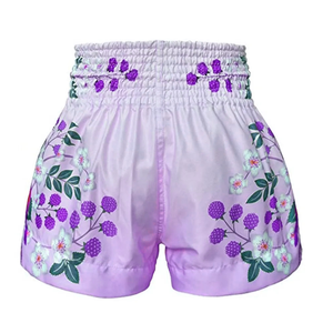 Pantalones cortos de Kick Boxing para hombre de alta calidad hechos a medida 2023, venta al por mayor, ropa de artes marciales para entrenamiento - Product Image 2