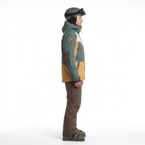 Chaqueta Deportiva con Capucha para Hombre, Cierre Completo, Ligera, Resistente al Viento, Informal, para Actividades al Aire Libre - Product Image 3