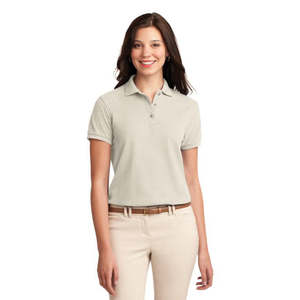 Polo de mujer de alta calidad recién llegado, marca y logotipo personalizados, fabricación directa de fábrica, camisa Pol para mujer, exportación desde BD - Product Image 1