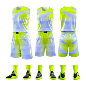 Conjunto de Uniforme de Baloncesto para Hombre Más Vendido, Uniforme de Entrenamiento de Baloncesto con Logotipo Personalizado para Equipos - Product Image 5