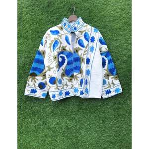 Hot Sale Elegant Suzani <b>Jacket</b> for Everyday Wear Traditional Textile Fashion Apparel Available At Reasonable Price - Product Image 1