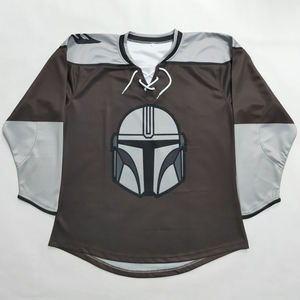 เสื้อฮอกกี้น้ำแข็งคุณภาพสูงแบบยูนิเซ็กซ์ สั่งทำพิเศษ พิมพ์ลายดิจิทัล โลโก้สีทีม ชื่อทีม ขายส่ง OEM ปรับแต่งได้ - Product Image 5