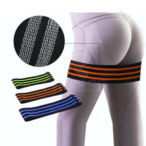 Vente en gros de tissu en polyester de haute qualité, bandes de traction antidérapantes pour entraînement physique à 3 niveaux de résistance - Product Image 2