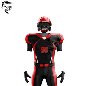 Vente en gros de maillots design personnalisés à bas prix 100% uniformes de football américain pour jeunes de haute qualité - Product Image 3