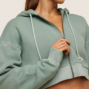 Camiseta de serigrafía de gran tamaño personalizada de alta calidad para mujer, cuello redondo corto en blanco, 100% algodón liso, sudaderas con estampado DTG - Product Image 2