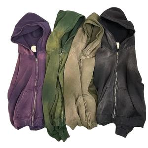 Sweats à capuche élégants à fermeture éclair pour hommes, parfaits pour les sports de plein air et les vêtements décontractés quotidiens disponibles en gros en vrac - Product Image 6