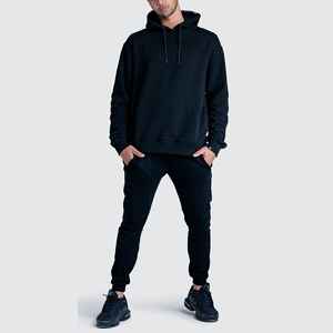 เสื้อฮู้ดสวมหัวของผู้ชายเสื้อสเวตเชิ้ตผ้า100% คอตตอนสำหรับฤดูหนาว - Product Image 5