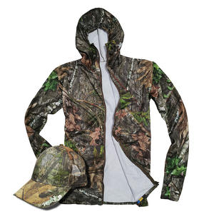 Ropa de caza de camuflaje personalizada para hombre, chaquetas y pantalones con estampado transpirable que absorbe la humedad y es resistente al viento - Product Image 1