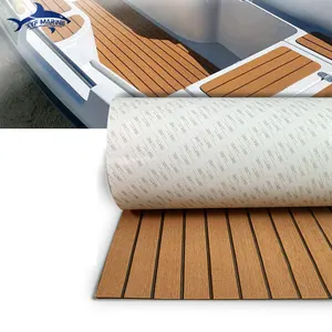 Marine Flooring Double Layer Boat Deck Foam Faux Teak Decking Sheet Eva Teak for Boat