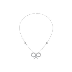 Collier pendentif de luxe 950 platine infini bijoux en diamant naturel OEM ODM pour les femmes breloques fines certifiées IGI de l'Inde - Product Image 1