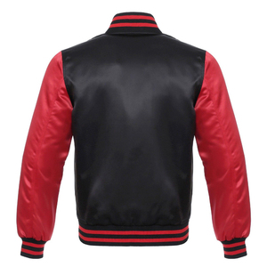 Chaqueta universitaria de satén con logotipo de alta calidad, chaqueta profesional de invierno, chaqueta universitaria de satén 2025 - Product Image 4