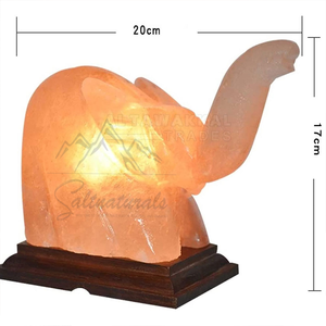 Lampe sculptée en sel rose de l'Himalaya de haute qualité pour la décoration de la maison et les soins de santé faits à la main au Pakistan par le fabricant - Product Image 6