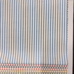 Tela de Camisería de Algodón y Poliéster con Rayas Oxford de Primera Calidad para Camisas de Hombre, Suministro al por Mayor - Product Image 2