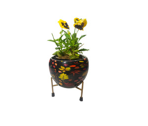 Florero de Metal de diseño martillado con acabado plateado más vendido, florero decorativo de mesa ecológico para decoración de sala de estar y dormitorio - Product Image 2