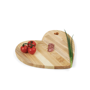 Planche à découper en bois en forme de cœur pour légumes, fromage, aliments cuisinés, usage domestique, pour la cuisine et les restaurants - Product Image 6
