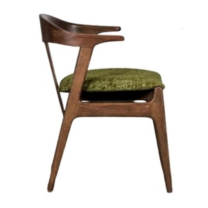 Chaises de jardin en teck de haute qualité avec assise en mousse moelleuse, empilables et écologiques pour restaurants et villas en plein air - Product Image 4