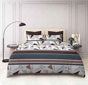 Juego de sábanas de algodón de calidad con estilo, 3 uds., estampado Floral sólido, estilo clásico, cómodo, duradero, orgánico, 200TC, ideal para todas las estaciones - Product Image 1