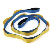 Banda Elástica Personalizada Multicolor para Yoga con Lazos para Fisioterapia