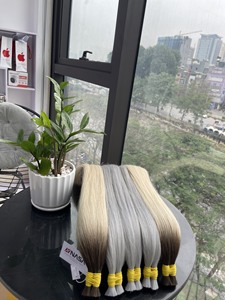 ผมต่อแบบพรีเมียมเวอร์จิ้น 100 กรัม ขายส่ง ผมเวียดนามแท้แบบเส้นเดียว ลอนลึก ซุปเปอร์ดับเบิ้ลดรอน ต่อแบบเคราติน - Product Image 6