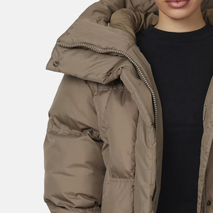 Chaqueta de Moda Urbana de Nailon y Poliéster de Primera Calidad para Uso Diario, Chaqueta Acolchada Extra Grande para Mujer, Último Modelo 2026 - Product Image 2